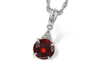 L292-88571: NECK 1.46 GARNET 1.47 TGW (7MM RD)