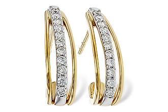 L292-89462: EARRINGS .40 TW