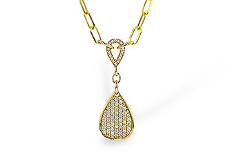 L292-89490: NECKLACE .66 TW (17")