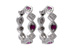 M019-18553: EARRINGS .20 RUBY .25 TGW