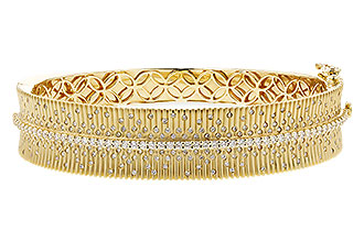 M202-82244: BANGLE BRACELET 1.94 TW (63X54MM)