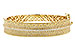 M202-82244: BANGLE BRACELET 1.94 TW (54x63 MM)