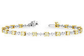 M206-51362: BRACELET 2.80 YELLOW DIA 4.01 TW