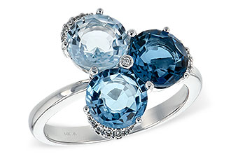 M207-37726: LDS RG 4.02 BLUE TOPAZ 4.07 TGW