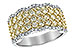 M207-39499: LDS DIA WED RG 1.51 YELLOW DIAS 1.80 TW