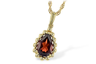 M207-40444: NECKLACE 1.38 CT GARNET