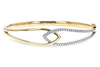 M207-44080: BANGLE BRACELET .50 TW