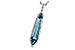 M208-27699: NECK 3.47 LONDON BLUE TOPAZ 3.70 TGW