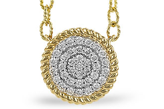 M291-99499: NECKLACE .32 TW (18")
