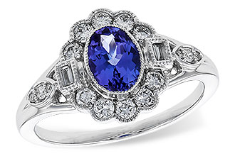 M292-83153: LDS RG .80 TANZANITE 1.20 TGW (7x5MM OV)