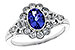 M292-83153: LDS RG .80 TANZANITE 1.20 TGW (7x5MM OV)