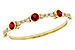 M292-84962: LDS WED RG .15 RUBY .24 TGW