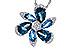 M292-85853: NECKLACE 3.03 BLUE TOPAZ 3.22 TGW