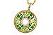 M292-85862: NECKLACE 1.47 SEMI-PREC (PER & GR.GT) 1.52 TGW