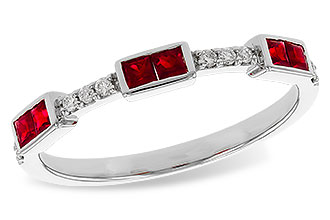 M292-86735: LDS WED RG .34 RUBY .41 TGW