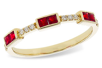 M292-86735: LDS WED RG .34 RUBY .41 TGW