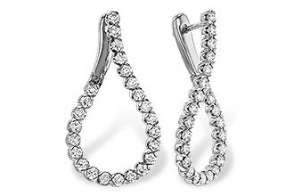 M292-88608: EARRINGS 2.00 TW