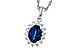 M292-89544: NECKLACE .85 SAPPHIRE 1.07 TGW (7x5MM SAPP)