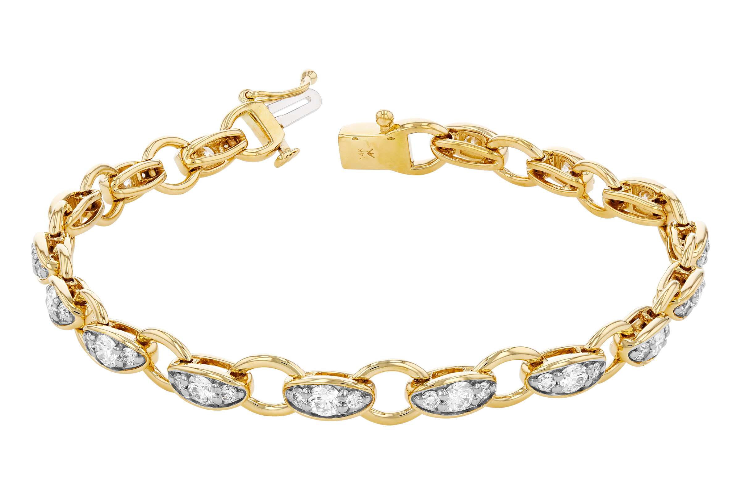 M293-74080: BRACELET 2.20 TW (7")